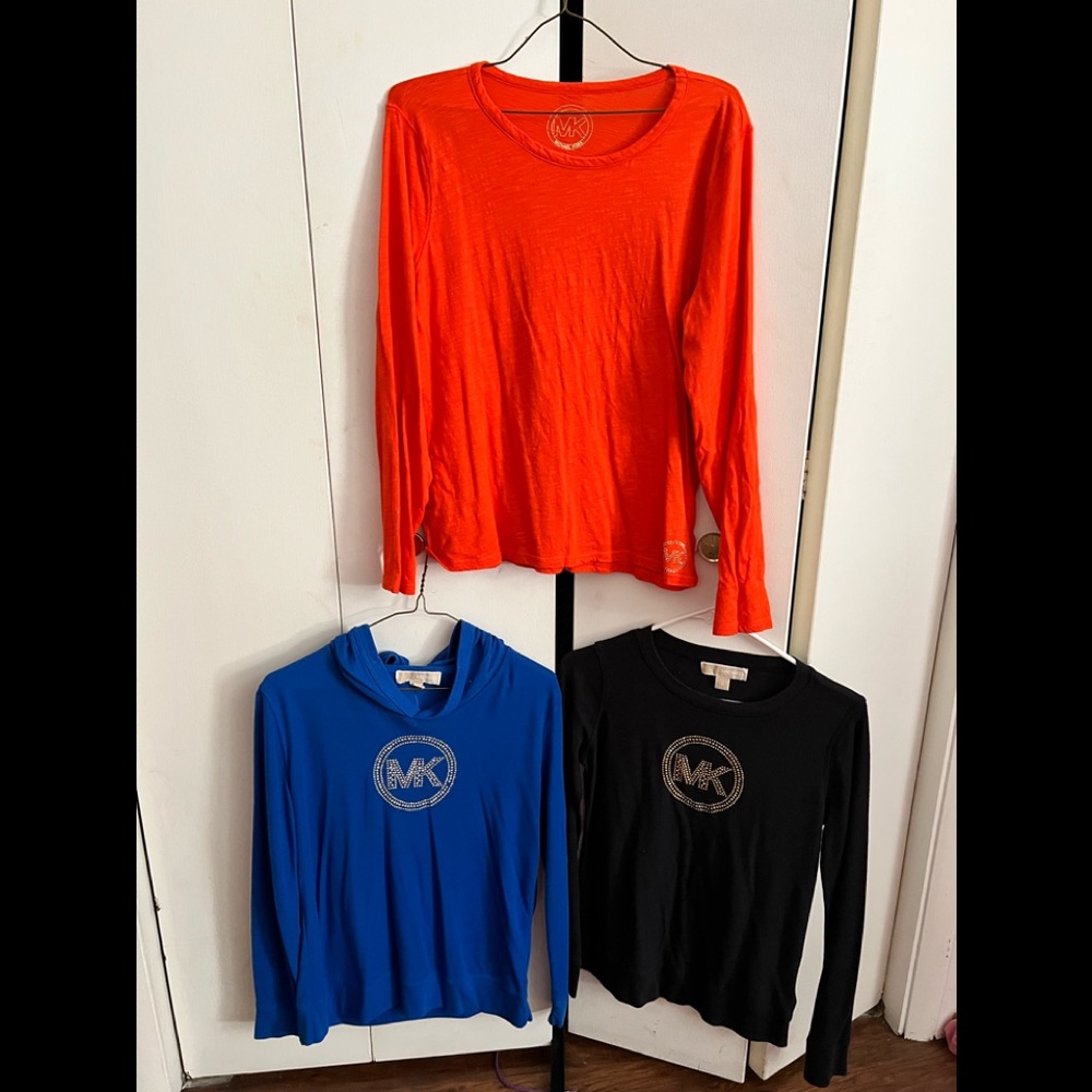Michael Kors Long Sleeve Shirt Bundle